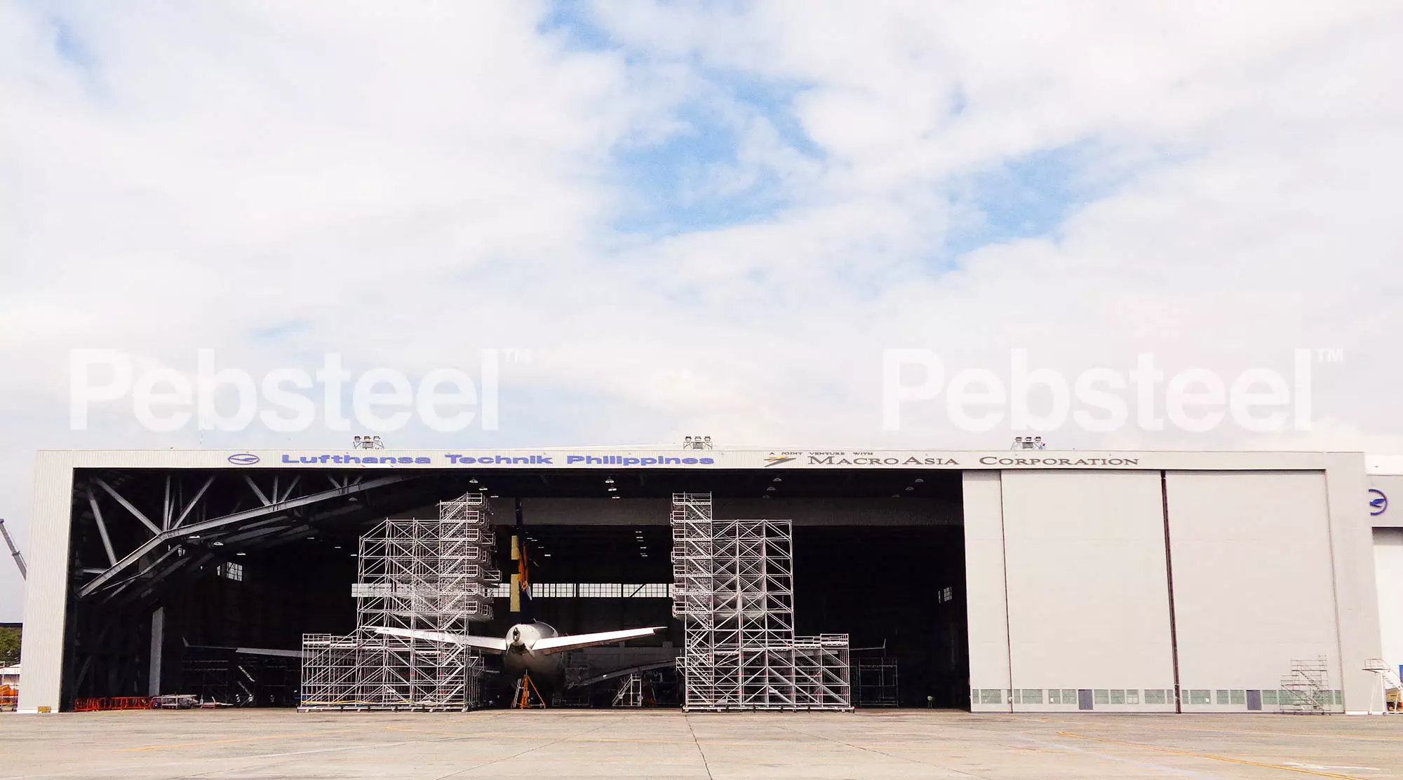 Pre engineered Aircraft Hangar in Philippines