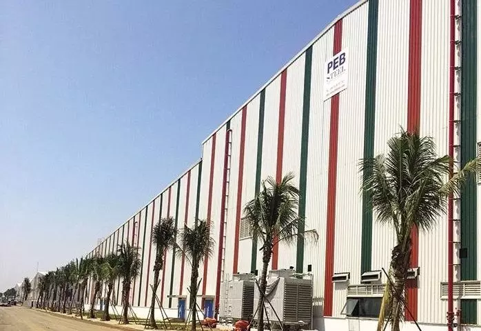 PEB Steel is the largest supplier of steel structures and structural frame for the VinFast automobile manufacturing complex