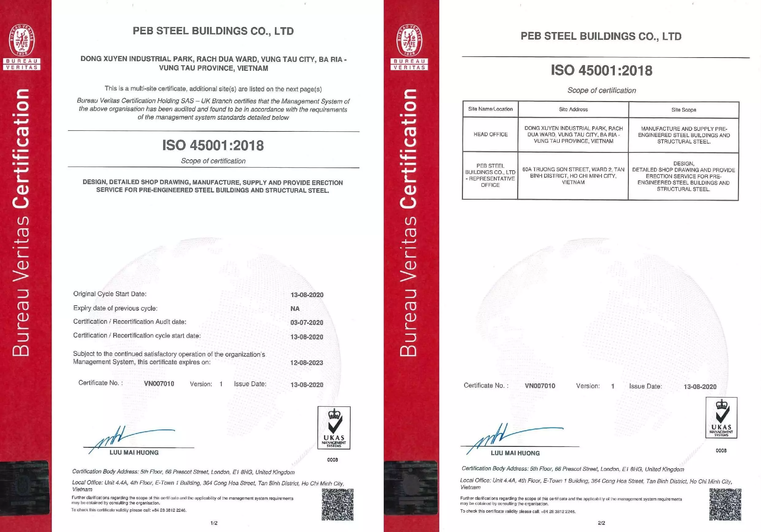 ISO45001-pebsteel