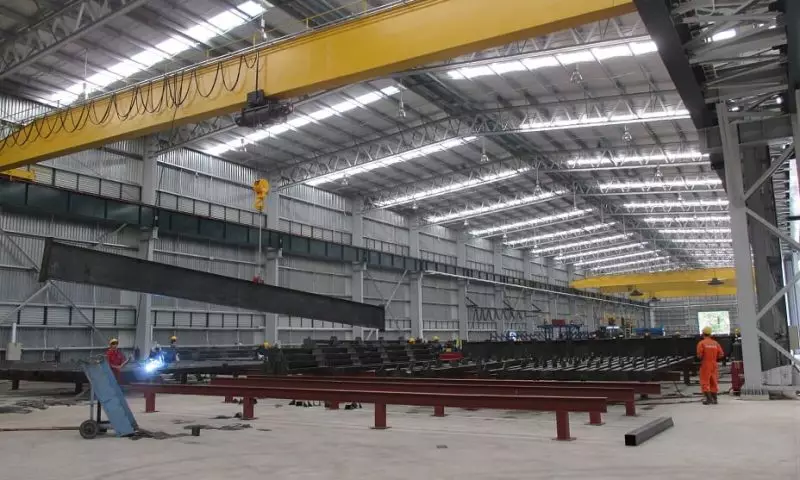 Mang đến không gian rộng rãi nhờ khung kèo hệ mái của PEB STeel