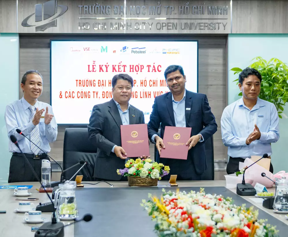 cooperation-signing-ceremony-pebsteel-open-university-hcmc