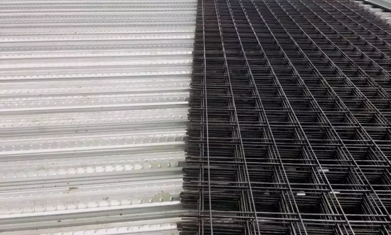 One-layer Steel Floor Structure