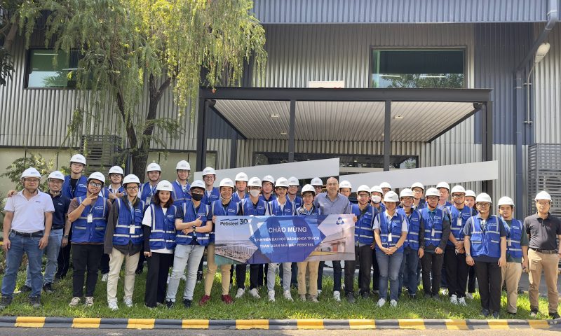 Pebsteel Factory Tour HCMUT - Sinh viên Đại học Bách Khoa tham quan nhà máy Pebsteel Vũng Tàu